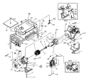 Page B Diagram and Parts List for 9441-4 3,500 XL Briggs and Stratton Generator